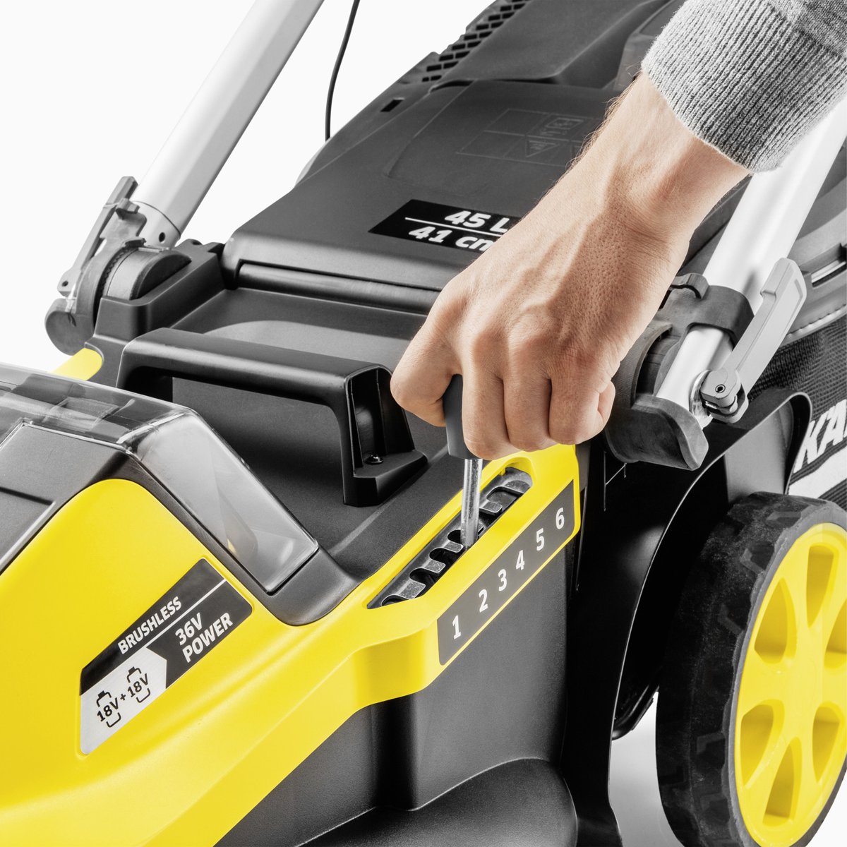 Аккумуляторная газонокосилка LMO 5-18 Dual Battery Set - 2