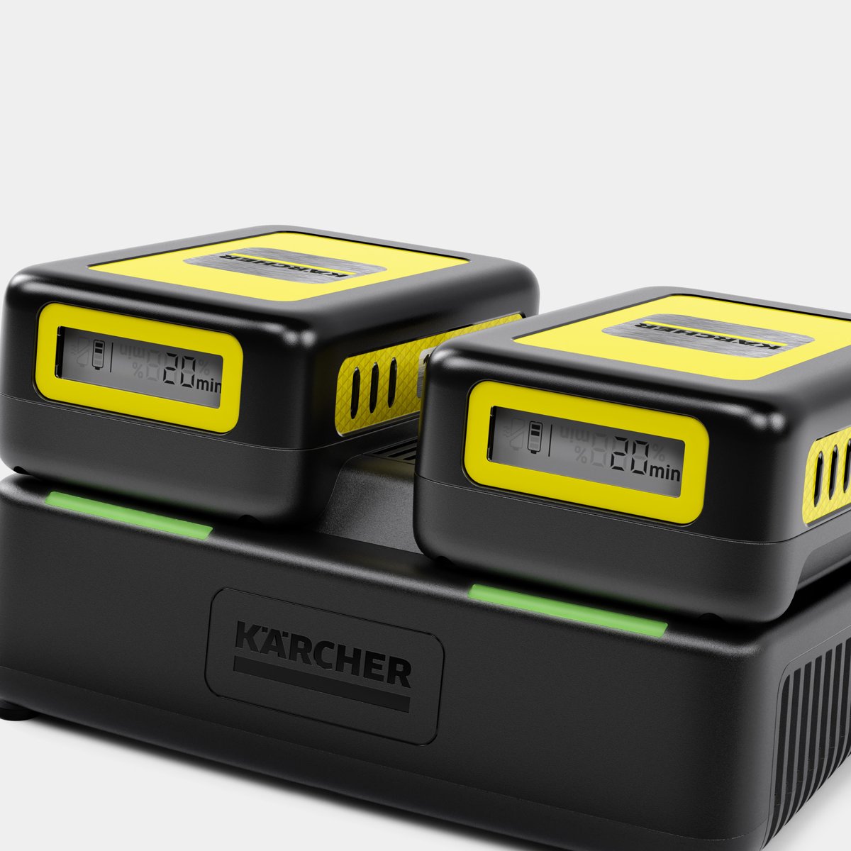 Быстрозарядное устройство Dual Battery Power 18 В - 2