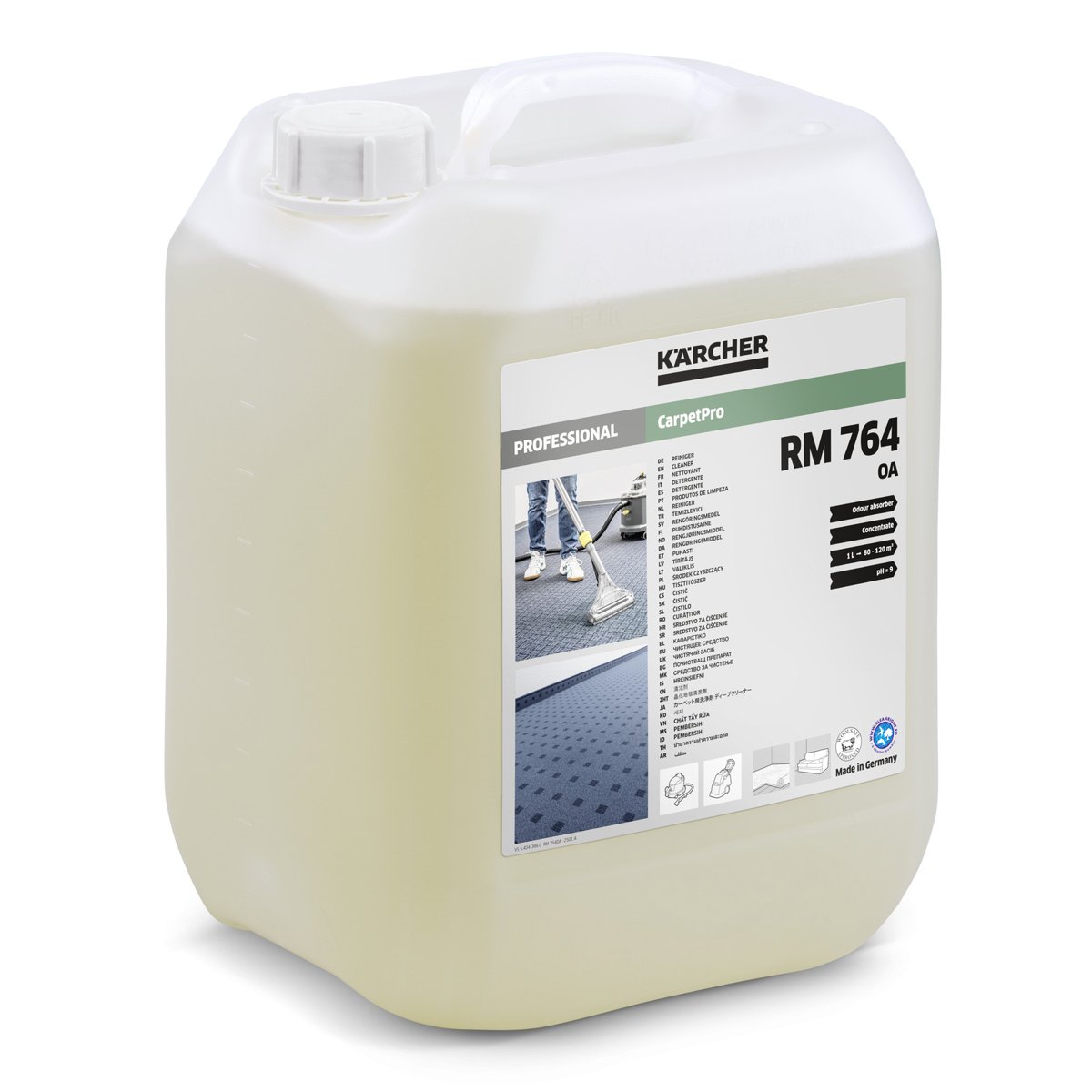 Засіб для чищення CarpetPro RM 764, 10л